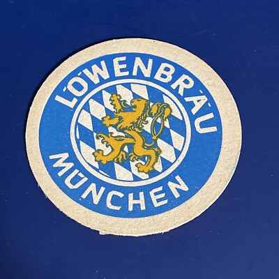 Munich XX Olympics 1972 Lowenbrau Beer Coasters #18 Schiessen (Shooting)
