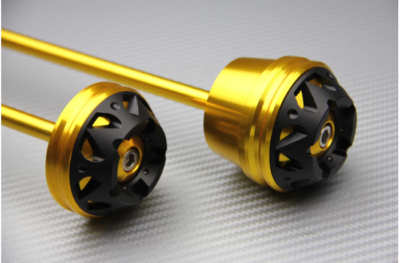 ヤマハ Gabel + Schwingenschutz Farbe Gold für YAMAHA MT07 MT-07 2021-2023