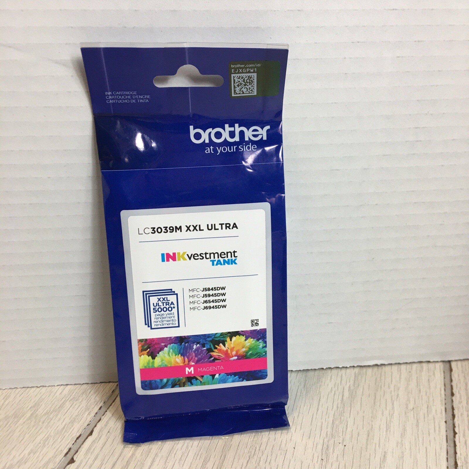 Brother Genuine LC3039M XXL Ultra Magenta Ink Cartridge  -exp Date 01-2025