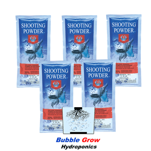 HOUSE & GARDEN SHOOTING POWDER 65g 5 X 100L SACHETS TRIGGERS SECOND