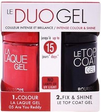 Bourjois Le Laque Gel Pack 05 Are you Ready 10ml + Top Coat 10ml,Free delivery🚚
