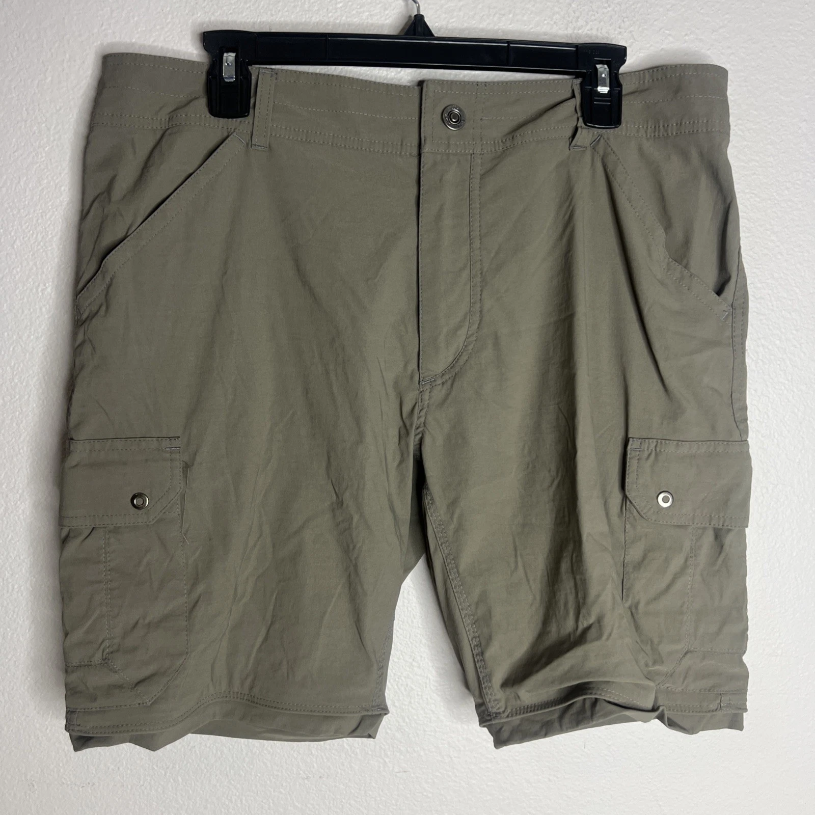 Kuhl Shorts Mens 36 Brown Renegade Cargo Hiking Camping Outdoor Hiking Pocket