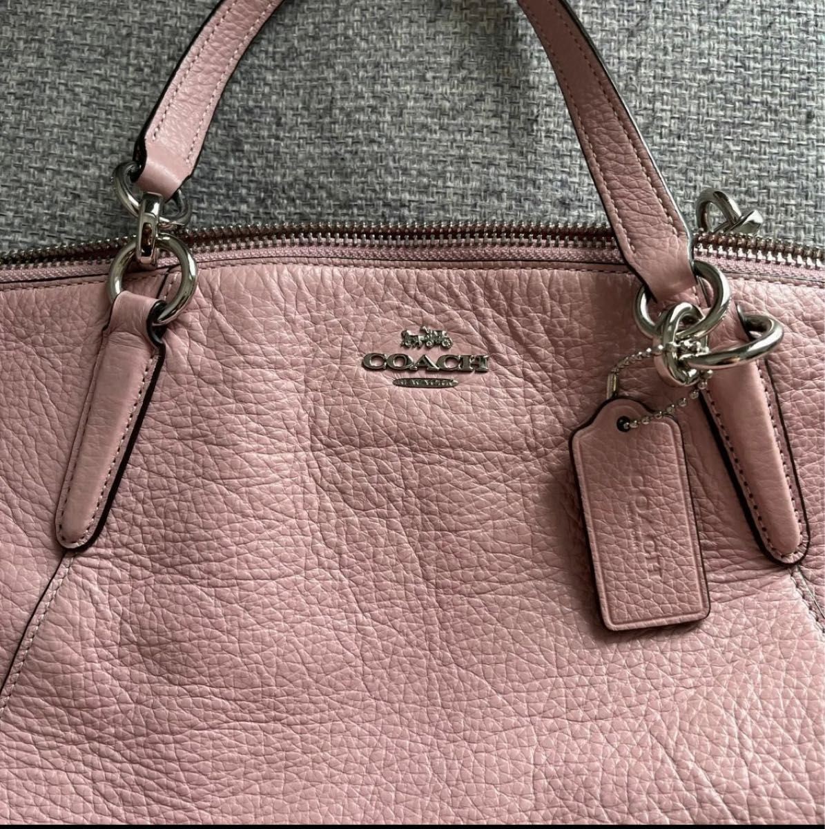 Drop COACH 2WAY Shoulder Bag Handbag 11a thumbnail 2