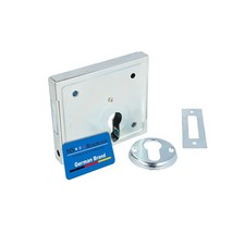 Aufschraubschloss aus Stahl verzinkt, 2-tourig – Kastenriegelschloss DIN li / re