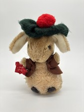 Vintage Eden Benjamin Bunny Wind-Up Musical Plush 10  Beatrix Potter 1980s