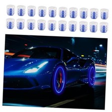 20PCS New Fluorescent Tire Valve Caps,Cool Glow in The Dark Tire Valve Caps as