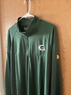 Green Bay Packers 1/4 Zip Hoodie Men’s XL Football NFL Under Armour NEW — photo 3