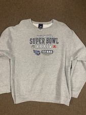 Tennessee Titans Super Bowl XXXIV Pro Player Sweatshirt Adult Size L