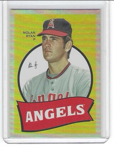 Nolan Ryan #69T-2 2023 Topps Archives 1969 Single Player Foil card