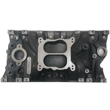 EngineQuest IN350MB, Cast Iron Intake Manifold Marine for 69-95 GM SBC 5.0L 5.7L