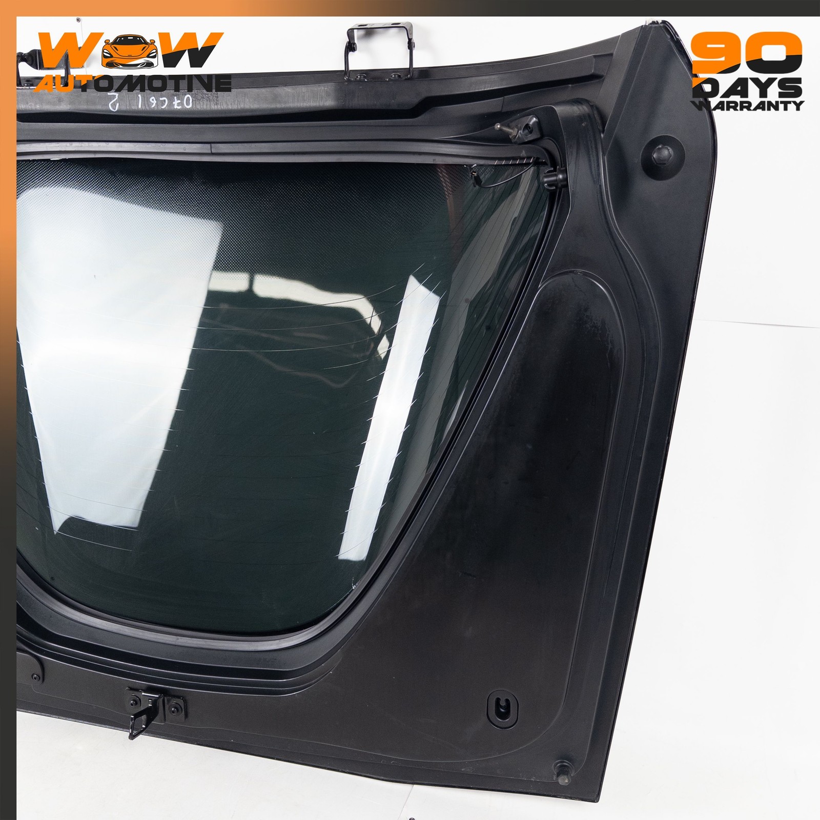08-13 CHEVROLET CORVETTE C6 REAR COMPARTMENT LIFT WINDOW PANEL GLASS ASSEMBLY OE