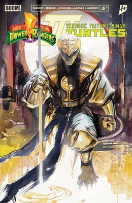 Mighty Morphin Power Rangers/Teenage Mutant Ninja Turtles III #5I FOC Reveal