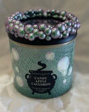 BATH  BODY WORKS 3 WICK CANDLE 14.5 OZ " CANDY APPLE CAULDRON " 2025 EDT NEW