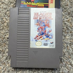 Nintendo NES Lot of 4 Games Bo Jackson Baseball Bases Loaded Super Sprint