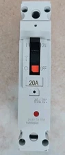 1) General Electric FBH16TE020R2 20A Record Plus 1P Circuit Breaker 20 Amp 