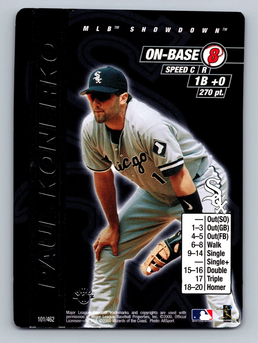 2000 MLB Showdown - Paul Konerko #101 for sale | eBay