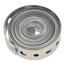 Galvanized Metal Pipe Strap Hanger Strap Perforated Heavy Duty Accessory