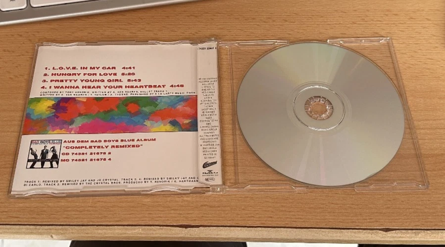 Bad Boys Blue ‎– Dance Remixes (Maxi CD) - super rare - must have - Bild 3 von 3