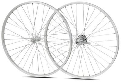 26'' Cruiser Bike Alloy Wheelset Coaster Brake Steel Hubs Stainless Steel Spokes
