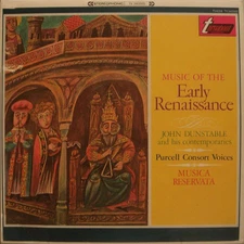 John Dunstable - Music Of The Early Renaissance, LP, (Vinyl)