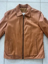Italian Skins (ITALIANSKINS) Tan Leather Jacket Size XS