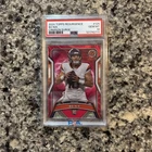 Bo Nix 2024 Topps Resurgence SP RC Crimson Surge Refractor /199 PSA 10  POP 1