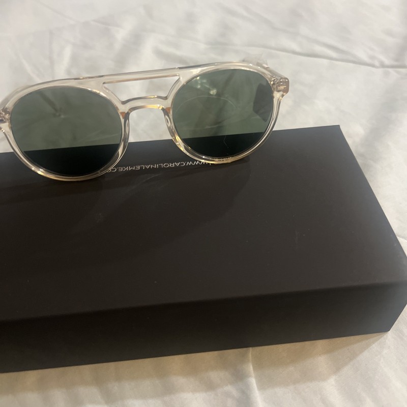 Caroline Lemke Unisex Pilot Eyewear CL9080-03 With Case And Tags Brand New