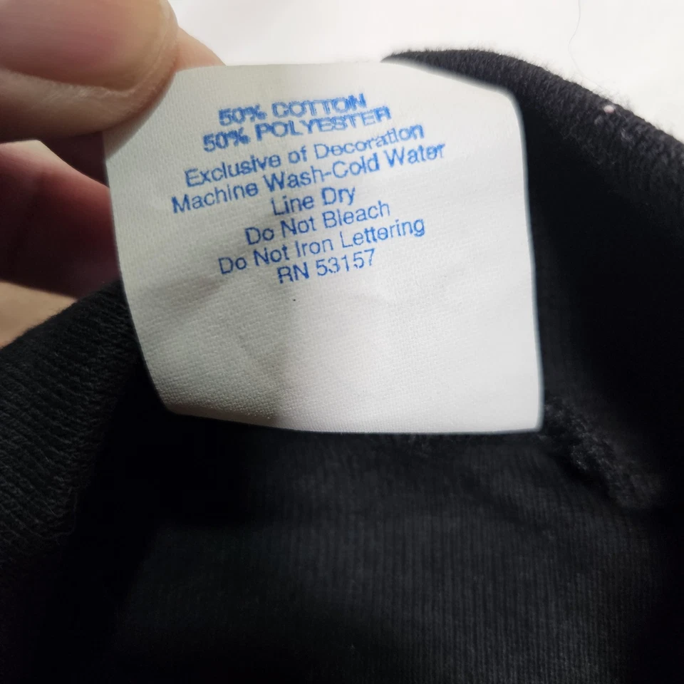 VTG New York Mets World Series Mock Turtleneck Majestic Men's Large MLB BASEBALL - Image 4 of 4