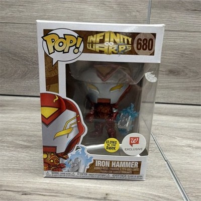 Funko Marvel Infinity Warps Iron Hammer #680 Glow in the Dark Exclusive Figurine