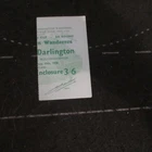 Wolves v Darlington FA Cup 5th Rd 1957/8 - Ticket