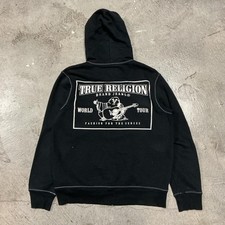 True-religion Men's Black Hoodie