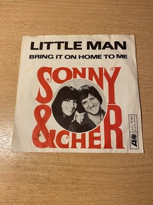 7'' SONNY & CHER * Little Man (BEAT)