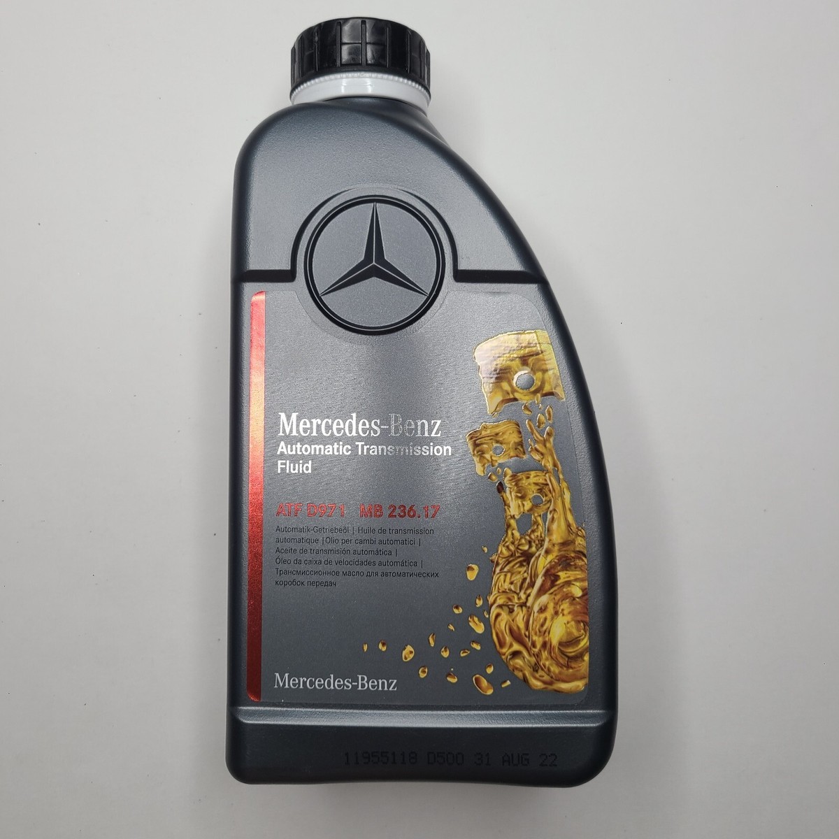 Mercedes Benz OEM Transmission Fluid 1 Liter Bottles A0029890603
