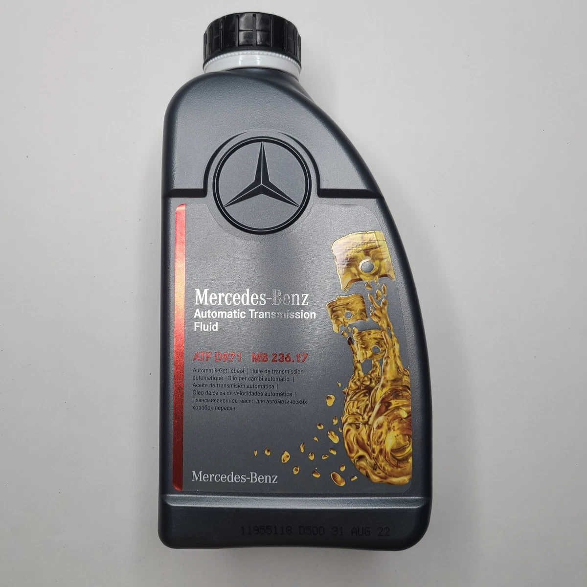 Mercedes Benz OEM Transmission Fluid 1 Liter Bottles A0029890603 