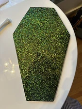 Resin Halloween Coffin Cheese and Snack Board