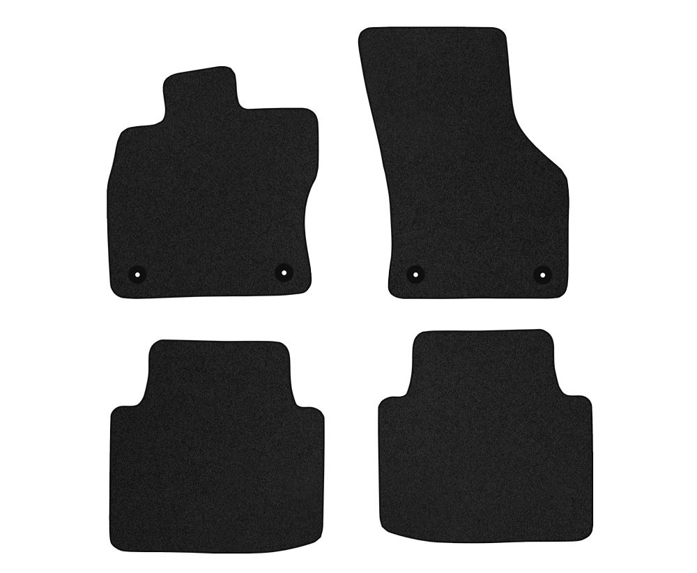 Tapis de sol velours rouge VW68-1 : fini les moquettes usées sur votre Volkswagen Arteon