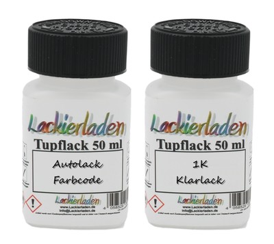 Autolack SET Tupflack für Agricultural Agrar 22450 Leyland Blauw | 2 x 50 ml Lac