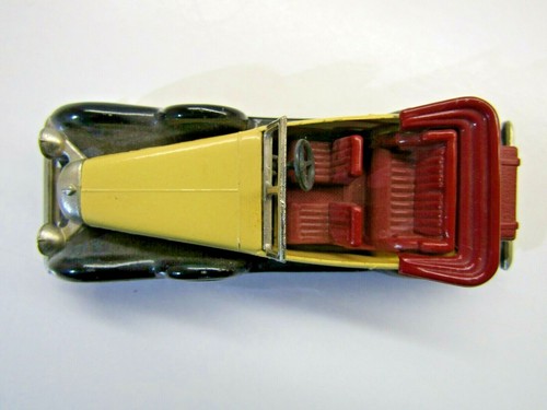 Matchbox Models of Yesteryear Y-11 1938 Lagonda Black / Yellow Die Cast Model - Picture 5 of 7