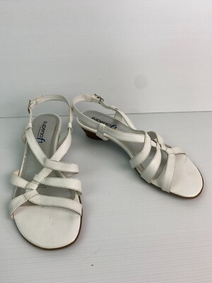 Supersoft By Diana Ferrari Women's Strappy Leather Heel Shoes