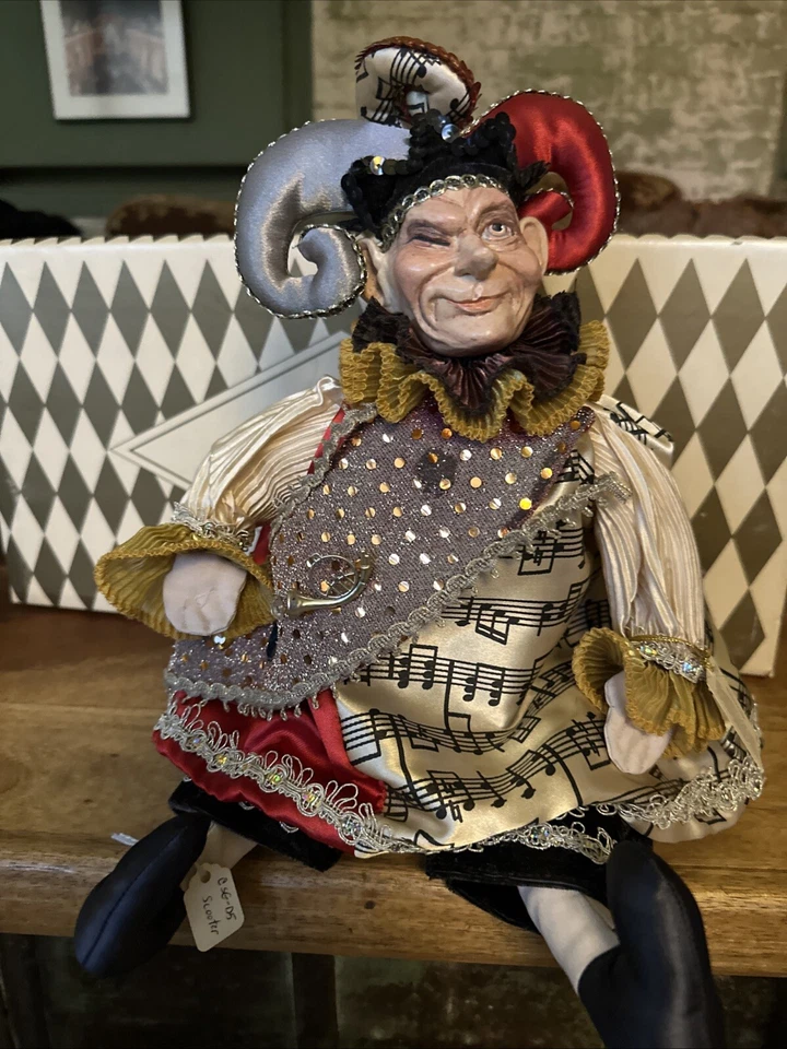 Coleção Katherine/Wayne Kleski? Caixa aposentada Elf/coa scooter nota musical - Imagem 2 de 4