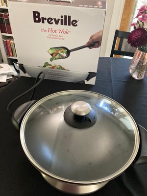BREVILLE The Hot Wok Pro Electric Wok 14  Diameter BEW600XL Boxed