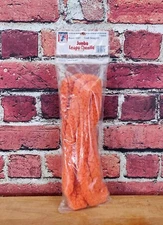 Super Tex Jumbo Loopy Chenille, Orange, New