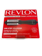 REVLON RVDR5282CT One Step Hair Dryer Volumizer Titanium Max Edition Storage Bag
