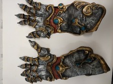 Holloween costume men's Dark Lord Gloves