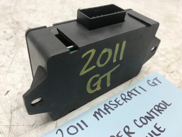 11 MASERATI GRAN TURISMO S M145 WINDSHIELD WIPER CONTROL MODULE 253903 08-13