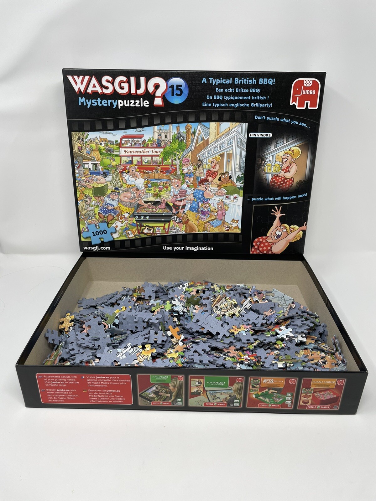 Wasgij 20 THE TOY SHOP! 1000 Piece Jigsaw Puzzle Cartoon Artwork Art