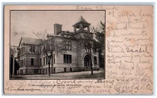 1906 Washington School Building Campus Le Sueur Minnesota MN Antique Postcard