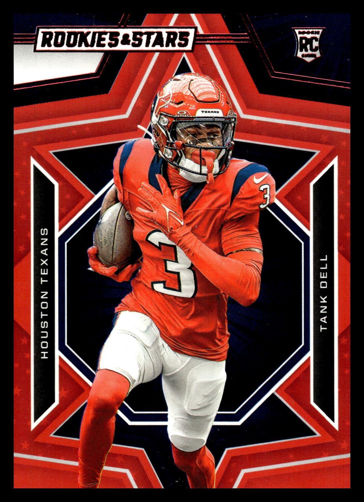 2023 Panini Rookies & Stars Red #184 Tank Dell Houston Texans Football Card