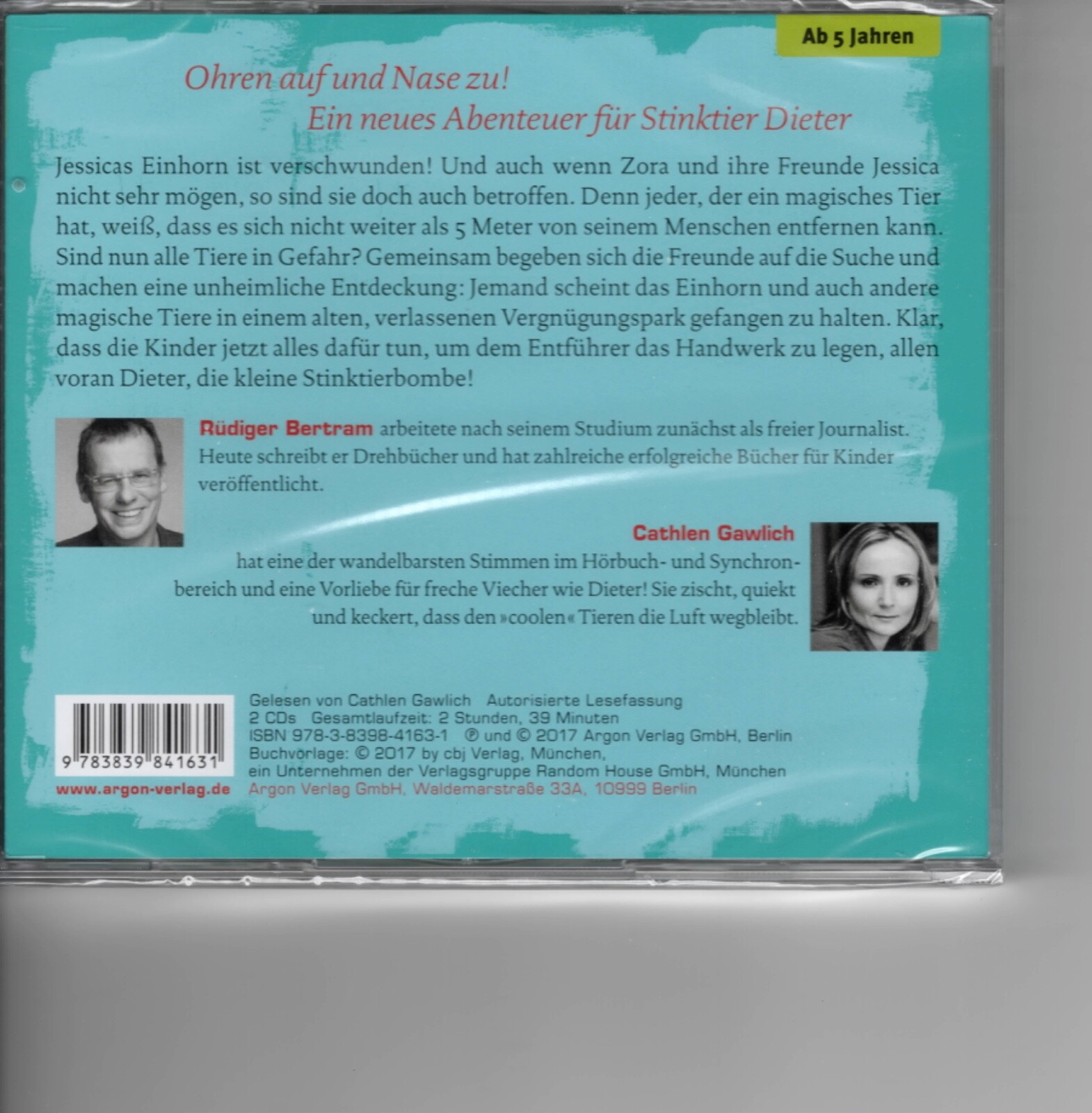 Thumbnail - Stinktier & Co. – Stunk In Der Geisterbahn (hörbuch)(2cds)neu &
