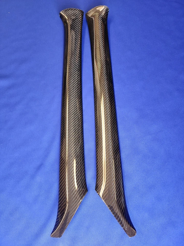 94-01 Acura  Integra Carbon Fiber A-pillars Cover Only - Image 4 of 4
